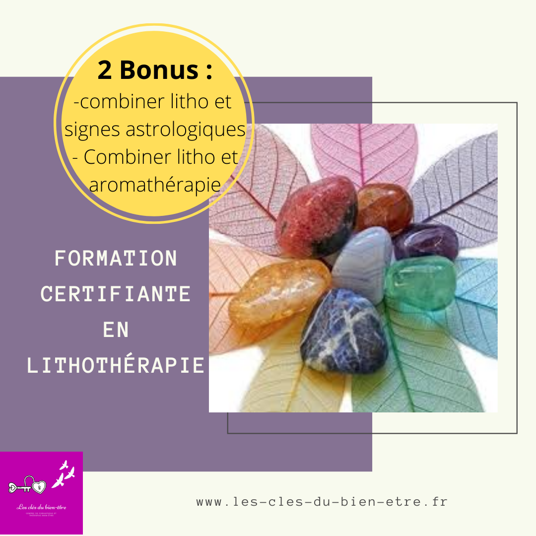 Formation en lithothérapie